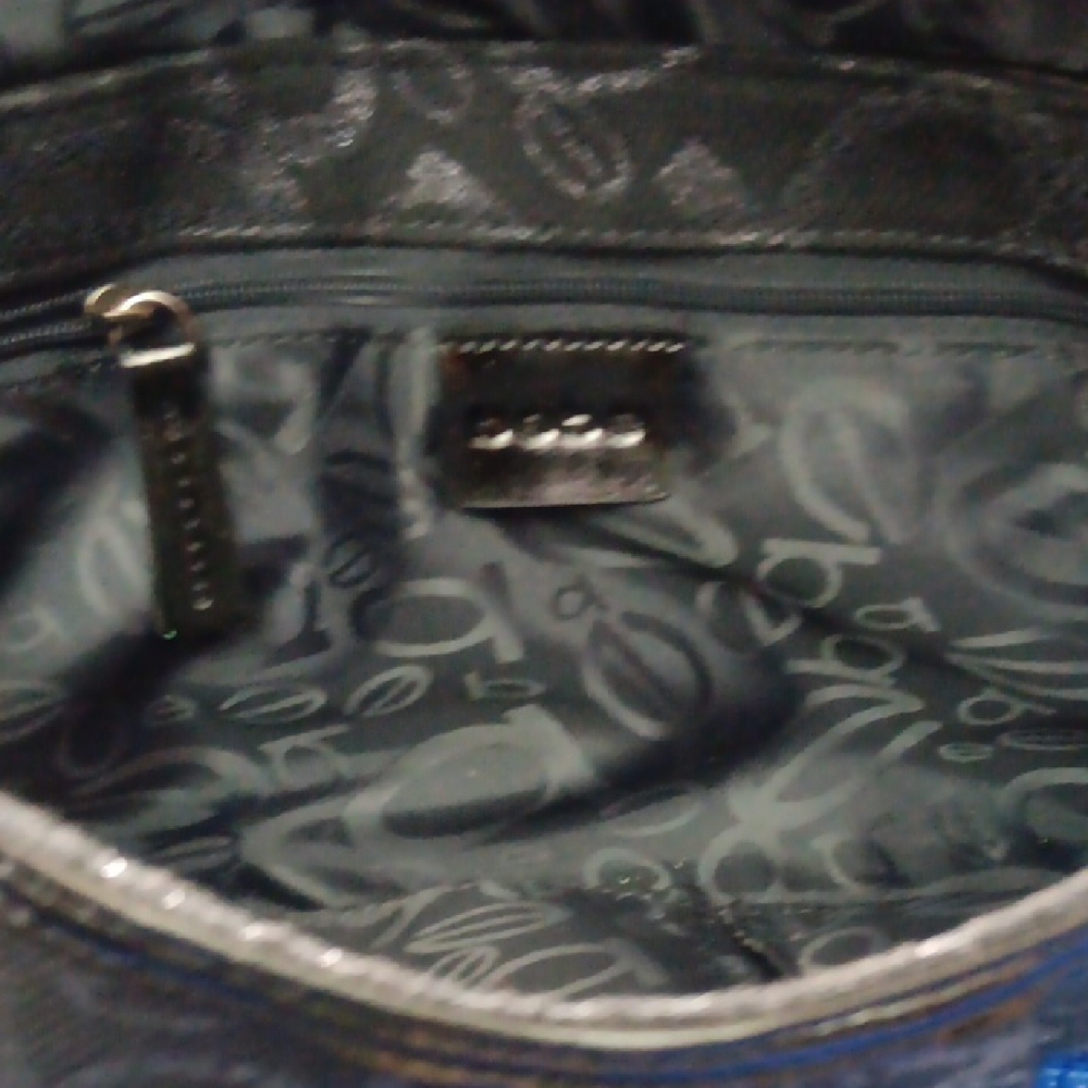 Bebe Black Patterned Shoulder Bag - image 4